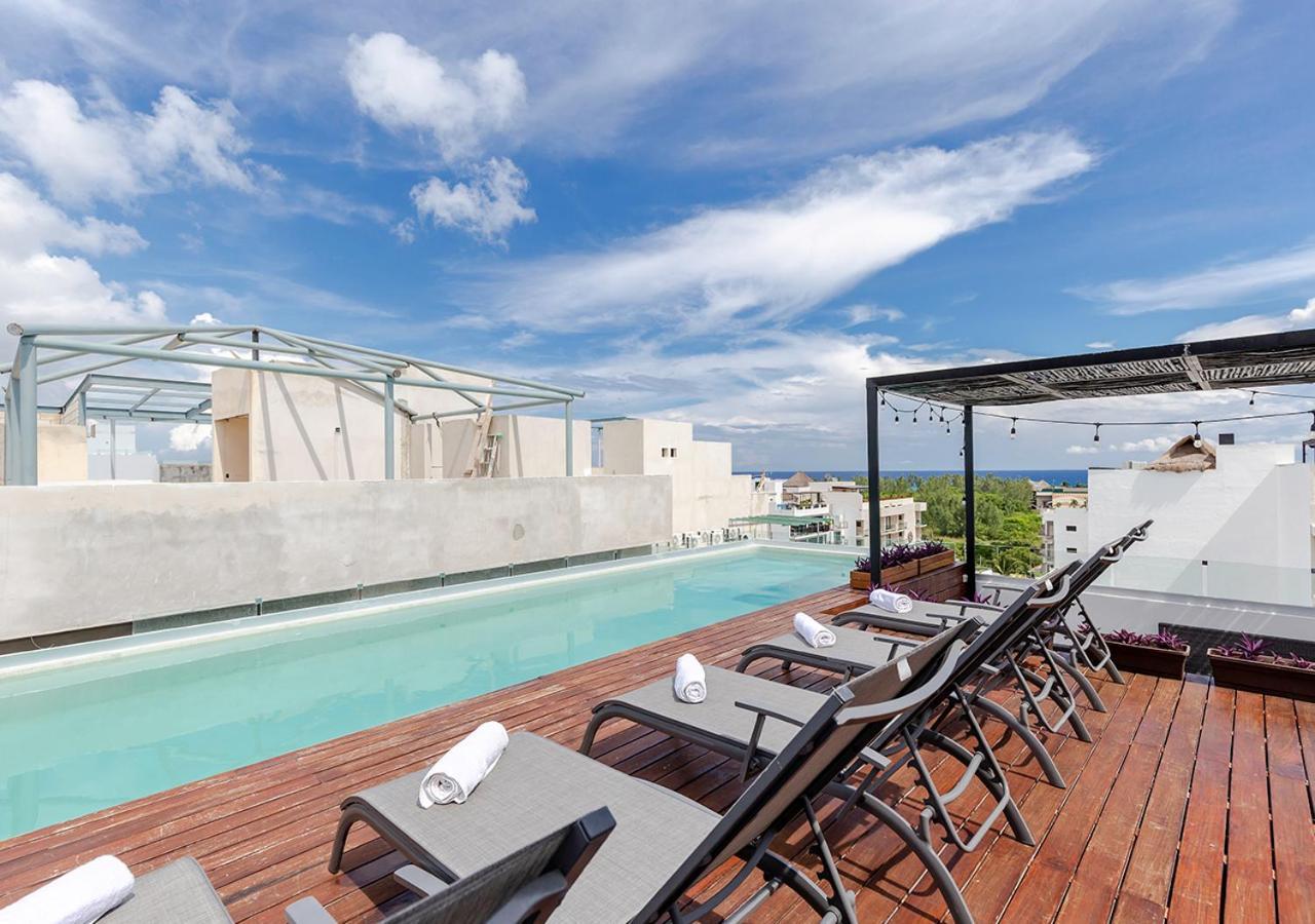 Excepcional 2br Rooftop Pool, Steps To 5th Dk Apartamento Playa del Carmen
